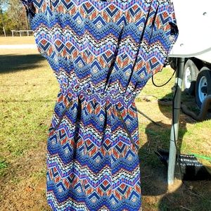 Miuti colored mini dress